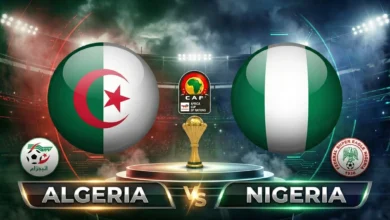 صورة تقديم مباراة الجزائر ونيجيريا في ربع نهائي كأس أمم إفريقيا 2025