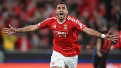 صورة أتلتيكو مدريد يراقب مهاجم بنفيكا للتعاقد معه