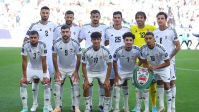 صورة حسن أحمد يطمئن الجماهير العراقية قبل مباراة الملحق المصيرية