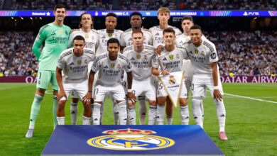 صورة قائمة ريال مدريد الرسمية لمواجهة ليفانتي في الدوري الإسباني