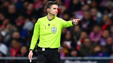صورة حكم مباراة ريال مدريد وبنفيكا