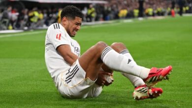 صورة رسمياً.. ريال مدريد يكشف طبيعة إصابة بيلينجهام ومدة غيابه