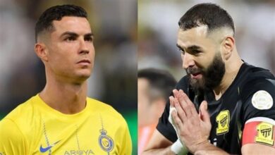 صورة رونالدو يتحرك لعرقلة انتقال بنزيما إلى الهلال