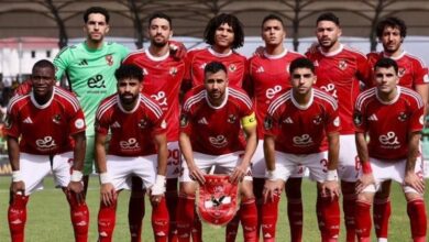 صورة قائمة الأهلي لمواجهة البنك الأهلي في الدوري الممتاز