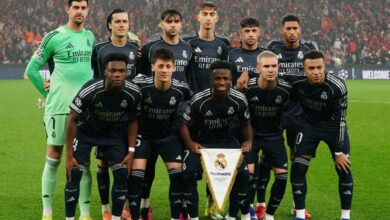 صورة قائمة ريال مدريد لمواجهة بنفيكا في دوري أبطال أوروبا