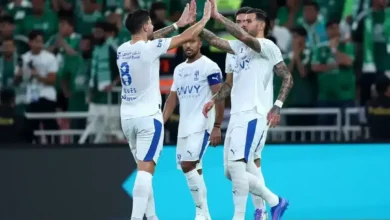 صورة موقف ثيو هيرنانديز من مباراة الهلال ضد الوحدة